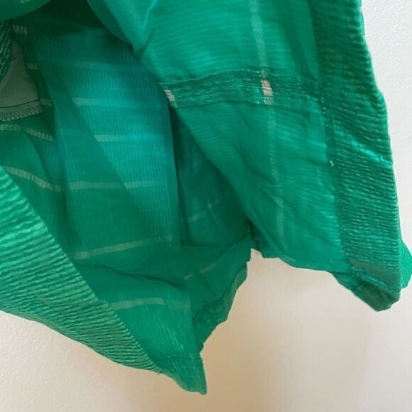 TAYLOR Striped Jacquard Fit and Flare Sleeveless Dress with pockets Size 4 - Picture 5 of 8